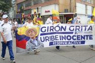 Cerca de 5 mil personas participaron en la marcha en Bucaramanga.