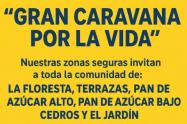 Protesta ante inseguridad en la Comuna 12 de Bucaramanga