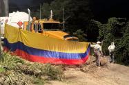 Protesta en 'paso malo', en el norte de Bucaramanga