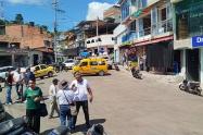 Bloqueo en la Transversal del Carare, en Landázuri