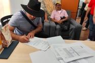 Firma de Convenios Solidarios en Santander