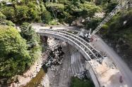 Puente Listará en la vía Curos - Málaga