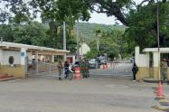 Ingreso al batallón del Ejército en Cúcuta 