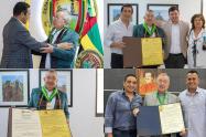 Reconocimientos en Santander a Fernando Ardila Plata, ex gerente regional de RCN Radio