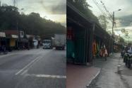 Vía Bucaramanga - Barrancabermeja, jurisdicción de Lebrija