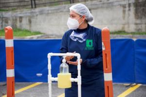 Los vehículos serán sometidos a procesos de desinfección