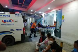 El menor debió ser trasladado hacia un centro de mayor complejidad 