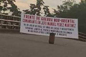 Puente Puerto León zona rural de Cúcuta