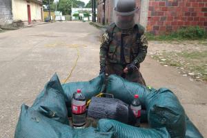 Ejército desactiva explosivos en  Tibú