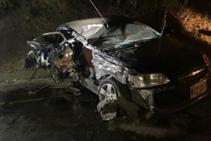 Accidente en la vía Sardinata-Cúcuta