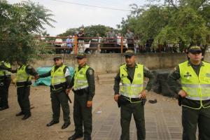 Puesto de Policía de Agua Clara  zona rural de Cúcuta