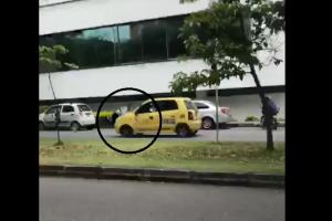 Agente de tránsito agredido