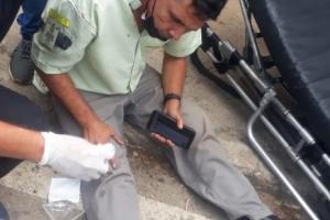 Agresión con arma blanca 