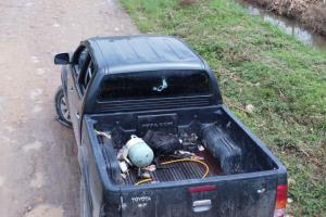 Carro bomba en Agua Clara zona rural de Cúcuta