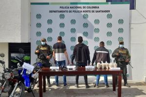 Delincuentes capturados en Ocaña