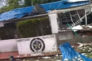 Estación de Policía de Agua Clara zona rural de Cúcuta