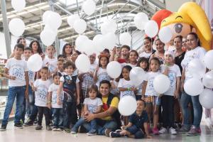 Niños de la Fundación Soñar en Cúcuta