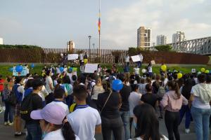 Para el sepelio de Nickol Valentina se convocaron caravanas.