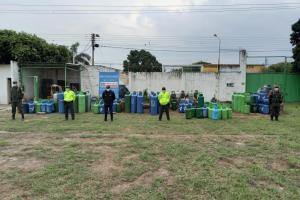 Cilindros de Gas decomisados en Norte de Santander