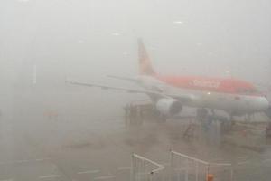 Las lluvias retrasaron vuelos desde Medellín y a Bogotá.