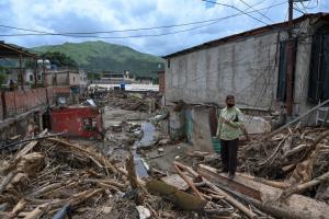 Derrumbe en Venezuela