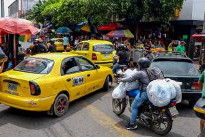 Espacio público ocupado en Cúcuta 