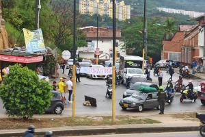 Bloqueos Alza Gasolina Bucaramanga 