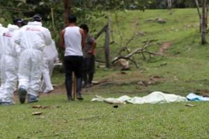 Referencia de homicidio en zona rural 