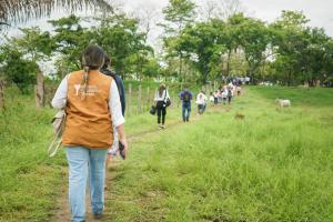 Entrega de tierras