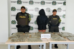 Mujer capturada en Puente Nacional 