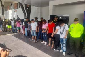 Capturados en Cúcuta
