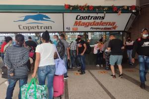 Diariamente se movilizan seis mil personas en promedio en la Terminal.