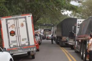 Afectaciones en la movilidad en Santander por el paro campesino