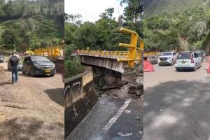 Cedió el Puente Primero en San Andrés, Santander