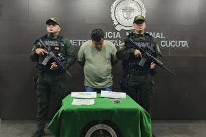 Capturan a abogado delincuente en Cúcuta