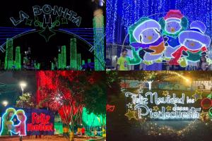 Alumbrados navideños en Bucaramanga, Girón, Floridablanca y Piedecuesta