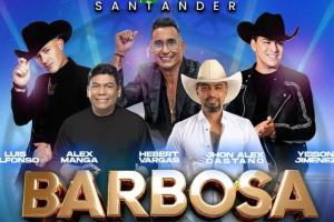 Artistas del Mega Concierto en Barbosa (Santander)