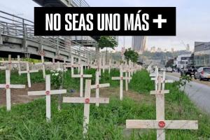 Campaña vial No seas una +