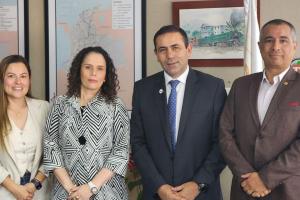 Reunión entre el gobernador de Santander y la ministra de Transporte