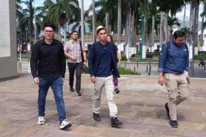 Camilo Machado (concejal), Danovis Lozano (diputado) y Carlos Parra (concejal)