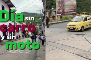 Día sin carro y sin moto en San Gil