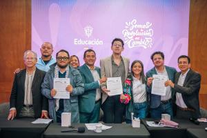 Ministro de Educación, Sindicatos de educación, acuerdo, educación pública