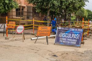 Labores de mantenimiento de la empresa Aguas Kapital en Cúcuta
