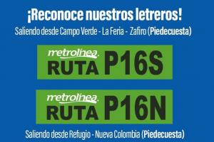 Nuevas rutas de Metrolínea en Piedecuesta