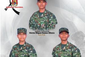 Militares asesinados en el Catatumbo
