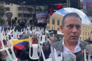 El Gobernador de Santander no esperó más tiempo al presidente Petro