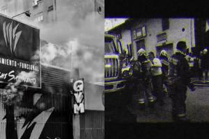 Incendio en gimnasio de Bucaramanga