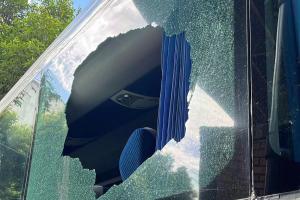 Bus de Atlético Nacional atacado en Cúcuta 