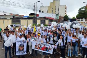 Familiares de colombianos presos en Venezuela 