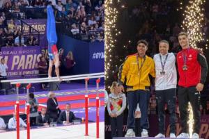 Ángel Barajas ganó medalla de plata en París